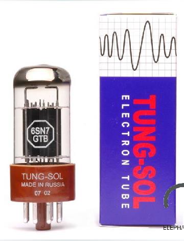 俄羅斯天梭 TUNG-SOL 6SN7 電子管 直代6N8P、6H8