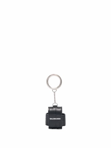 Balenciaga - Cash Airpod case - men - Calf Leather - One Size - Black