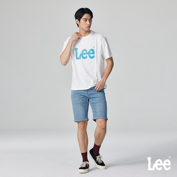 Lee 902 涼感 彈性牛仔短褲 男 MODREN 中藍洗水 LB322009476
