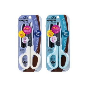 【PLUS 普樂士】SC-175SFN   30度弧線剪刀 / 個(3Ｄ凹面不沾膠)