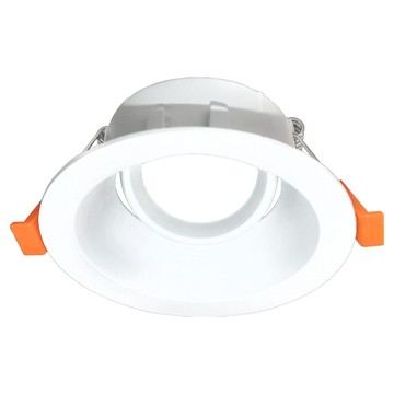 APEX MR 強尼可調防眩燈殼 燈頭 9CM 白殼  1個