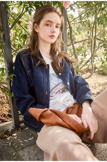 Diffa STYLIST時尚率性牛仔外套