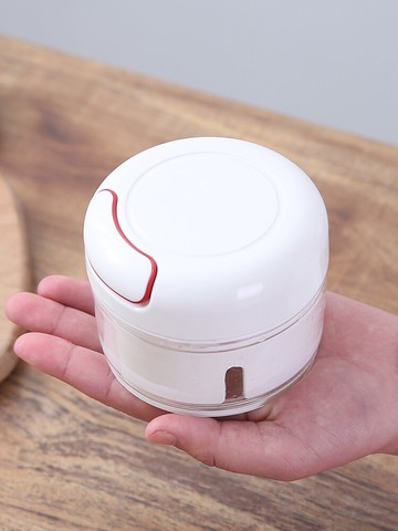 迷你調料攪碎神器小型辣椒攪碎器打佐料搗蒜泥粉碎機多功能切菜器