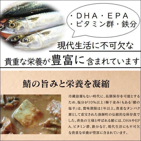 松田十郎商店　鯖塩辛 5本 セット