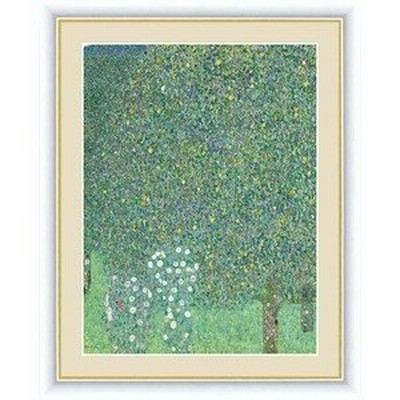 ds-2219464 【グスタフ・クリムトの代表作】クリムト展 ウィーンと日本 ■GUSTAV KLIMT（グスタフ クリムト）F4号 木々の下の薔薇 (ds2219464)
