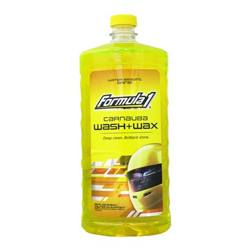 Formula 1 CARNAUBAWASH & WAX 亮澤 含棕梠蠟洗車精(大罐) #13700【299免運領券再享折扣】