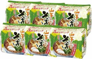 イトメン 山芋そば 89g 5食パック×6個