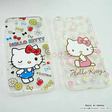 【UNIPRO】Apple iPhone X Hello Kitty 空壓氣墊手機殼 iX 正版授權