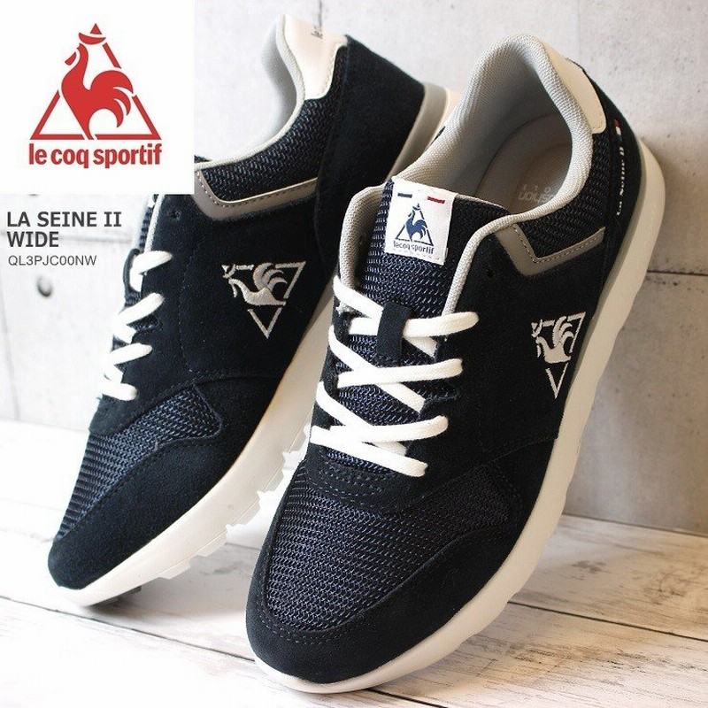 ルコック スニーカー Le Coq Sportif ルコックスポルティフ La セーヌ 2 ワイド ネイビー ホワイト La Seine 2 Wide Ql3pjc00nw レディース スニーカー 通販 Lineポイント最大0 5 Get Lineショッピング