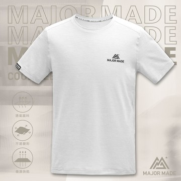剪裁LOGO透氣涼感T