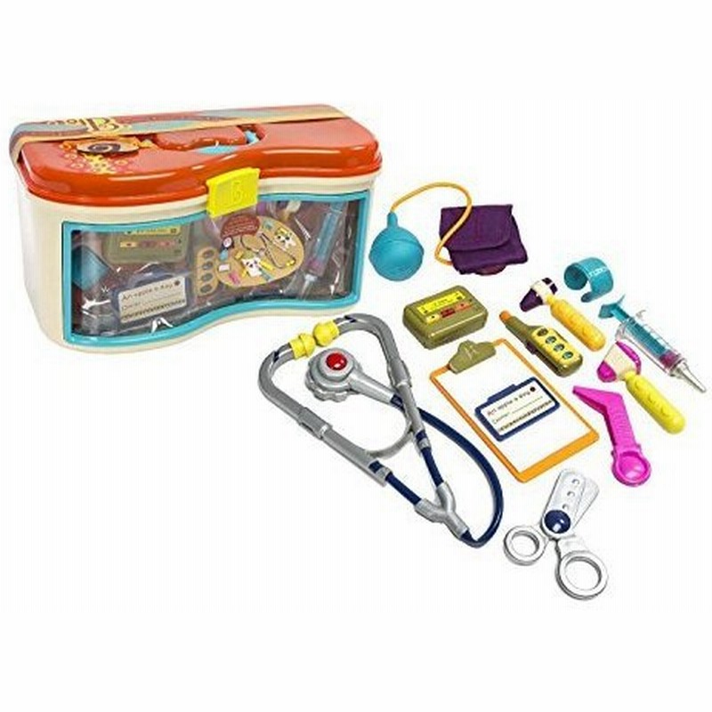 B Toys お医者さんごっこセット ミニドクター なりきりセット ごっこ遊びおもちゃ14点 1歳半 正規品 通販 Lineポイント最大0 5 Get Lineショッピング
