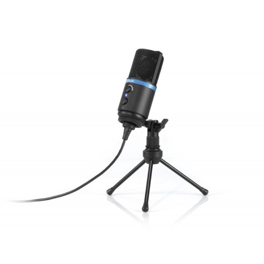 IK Multimedia iRig Mic Studio Black デジタルコンデンサーマイク iOS Mac Android PC対応