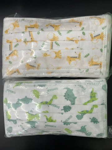 永大醫療~YASCO 昭惠醫用口罩 卡通大人款 每盒198元(恐龍/長頸鹿)大人款喔非兒童