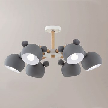 北歐風半吸頂六燈 B140-64-74131