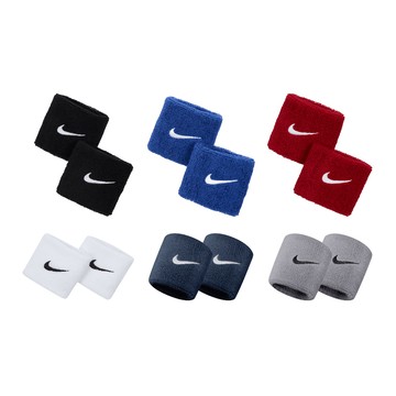 Nike 護腕 腕帶 Swoosh Wristband 運動護腕 訓練護腕 單色護腕 運動 吸汗 透氣 舒適 黑白藍紅灰