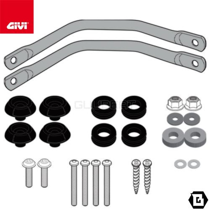 GIVI D2123KIT フィッティングキット スクリーン用／YAMAHA N-MAX 125 