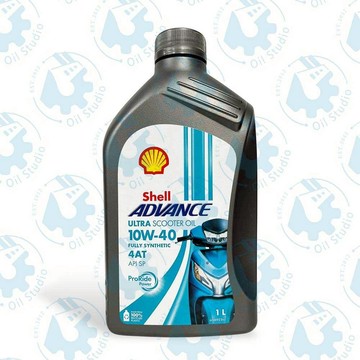 《油工坊》SHELL ADVANCE ULTRA SCOOTER 4T 10W40 SP 全合成 機車 速可達 首選