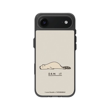 iPhone Air Clear (相機按鈕) 酷墨灰 - ilovedoodle (Lim Heng Swee) - Dam IT 海狸