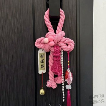好物推薦🔥2026新款馬年中國結門掛客廳裝飾春節過年背景牆玄關元旦喜慶佈置1mjr
