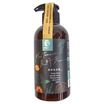 DAWOKO 木酢達人 炭時光 森林沐浴露  300ml  1瓶
