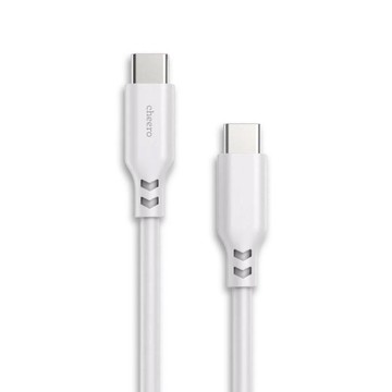 日本cheero  USB-C to USB-C60W Soft Silicon Cable-100cm
