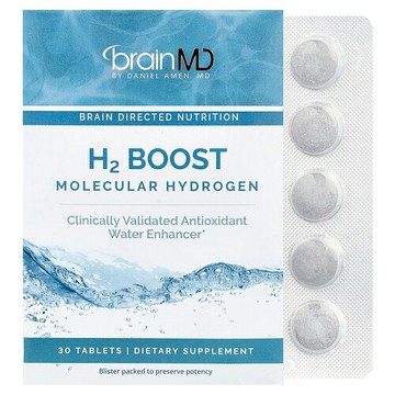 BrainMD, H2 加強氫分子，80 毫克，30 片