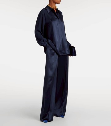 Joseph Childs silk satin shirt