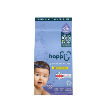 Hoppi高級敏感濕紙巾20抽X5包