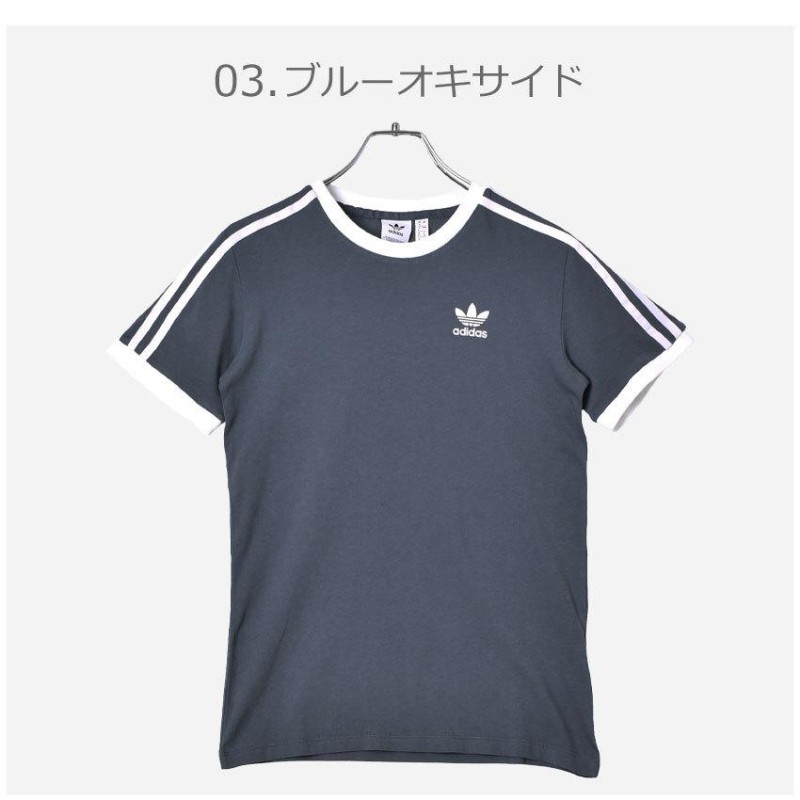 アディダス オリジナルス 半袖Tシャツ レディース 3 ストライプス