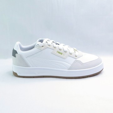 PUMA 39508710 休閒鞋 男款 Court Classic Lux SD 運動鞋 白【iSport愛運動】