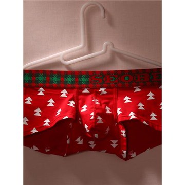 日系低腰性感純棉青年男士內褲潮款底褲修身低腰平角褲衩四角褲頭