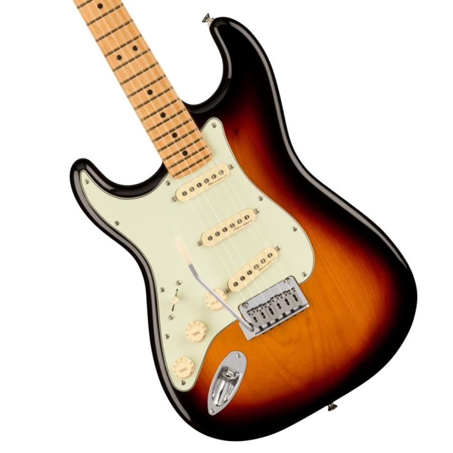 Fender   Player Plus Stratocaster Left-Hand Maple Fingerboard 3-Color Sunburst フェンダー [左利き用](御茶ノ水本店)