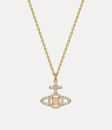 Vivienne Westwood Olympia Pendant Necklace Gold-white-champagne-cz Gold-white-champagne-cz Women