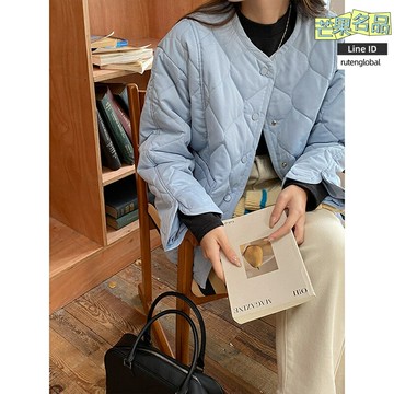 【菱格輕暖】棉服外套 輕薄棉服 羽絨棉服 菱格棉服 麵包服 設計感菱格絎縫 不費力舒適 秋冬通勤百搭