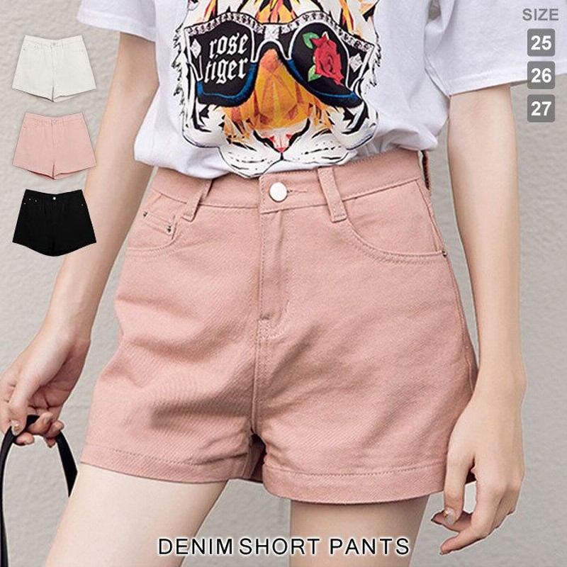 ショートパンツ レディース 春 夏 春夏 黒 短パン キュロット