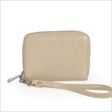 Ori皺皺紋拉鍊零錢包[LN-830-Q2-W]