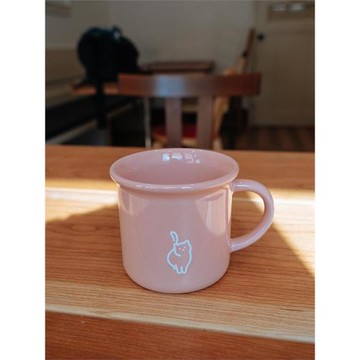 WOOKOO小貓杯|貓咪圖案馬克杯300ml情侶杯子辦公室水杯陶瓷水杯