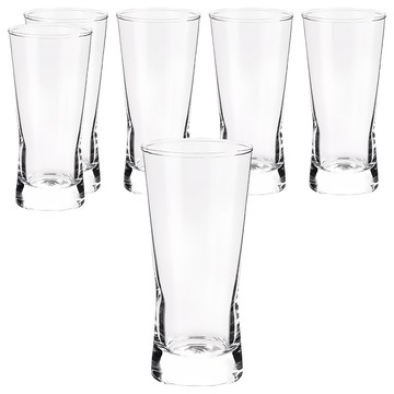 Ocean Glass 大都會啤酒杯 400ml 透明  最寬75 x 高173mm  6個