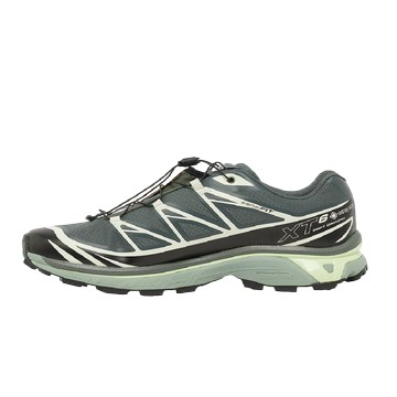 SALOMON XT-6 GORE-TEX BLACK LIME CREAM
