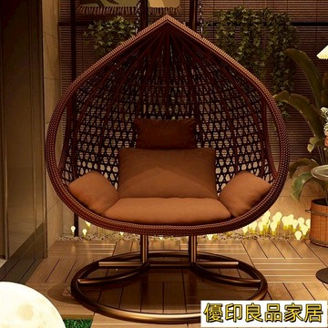 免運 網紅鳥巢摇篮椅 吊籃椅 秋千 吊椅 吊床 懶人椅 陽台搖籃椅子 吊籃吊椅 陽台藤椅 室內家用鞦韆 搖摇椅吊床吊籃椅子室內秋千搖籃戶外吊椅吊籃藤椅陽臺懶人椅臥室客廳吊籃椅