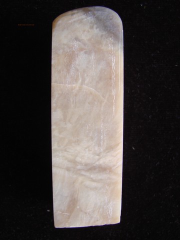 巴林素章高8.3*2.6方章/精品巴林石壽山石宣紙墨液墨運堂玄明朱液