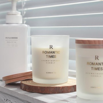 精油香薰蠟燭熏香安神助眠家用室內小眾持久臥室睡眠浪漫情調香氛 99購物節