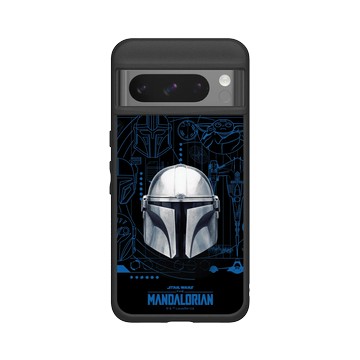 Pixel 8 Pro SolidSuit 黑 - Star Wars - The Mandalorian - 曼達洛人 - 曼達洛人頭盔