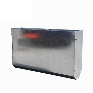 鍍鋅單面 料槽豬吃食槽子保育豬槽小豬飼料養殖器械 仔豬補料槽