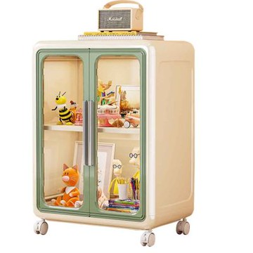 多巴胺加高收納櫃-兒童玩具儲物櫃/零食書櫃/收納箱(可堆疊多色可選)