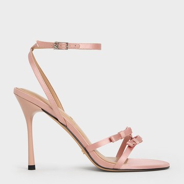 Jessy 蝴蝶結高跟涼鞋