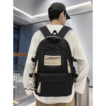 背包男大容量潮牌初高中學生書包日系小眾三到六年級大學生雙肩包