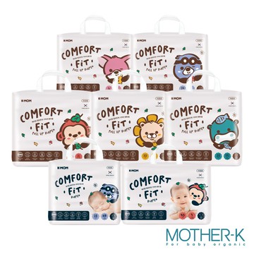 【蝦皮直營】MOTHER-K COMFORT FIT 雲柔鎖水紙尿布/玩睡褲