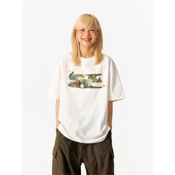 (免運)CryingCenter 花鳥3C環保可降解短袖T恤 哭喊中心