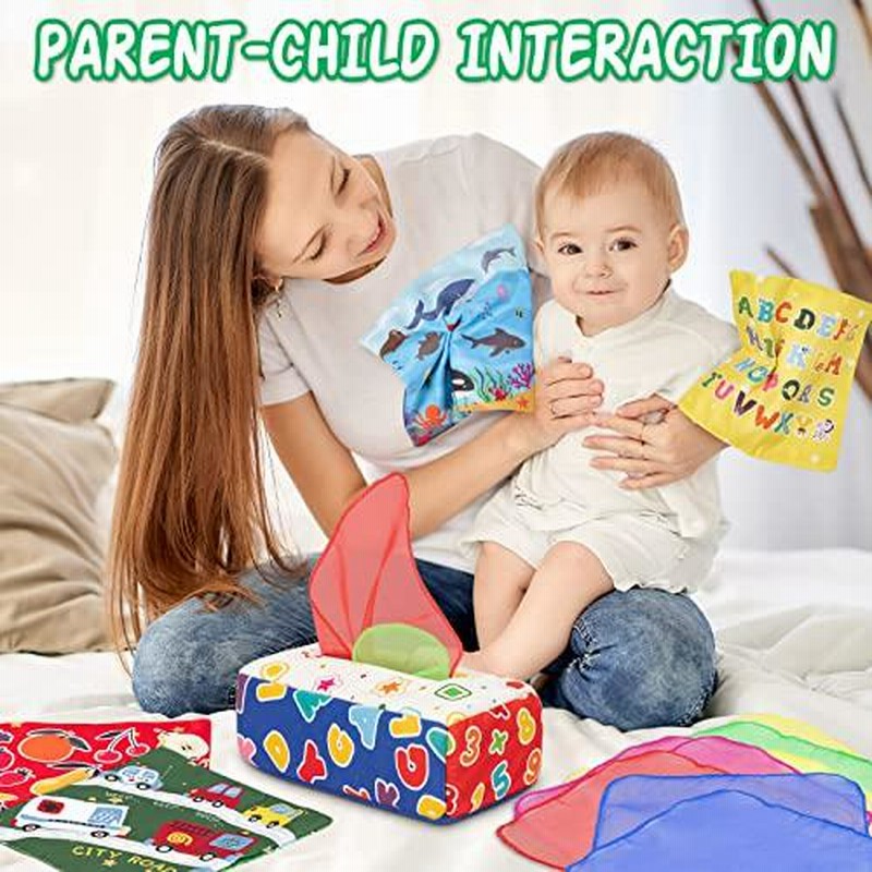 Gloween ベビーティッシュボックス おもちゃ モンテッソーリ 赤ちゃん感覚おもちゃ 6 12ヶ月用 並行輸入 通販 Lineポイント最大0 5 Get Lineショッピング